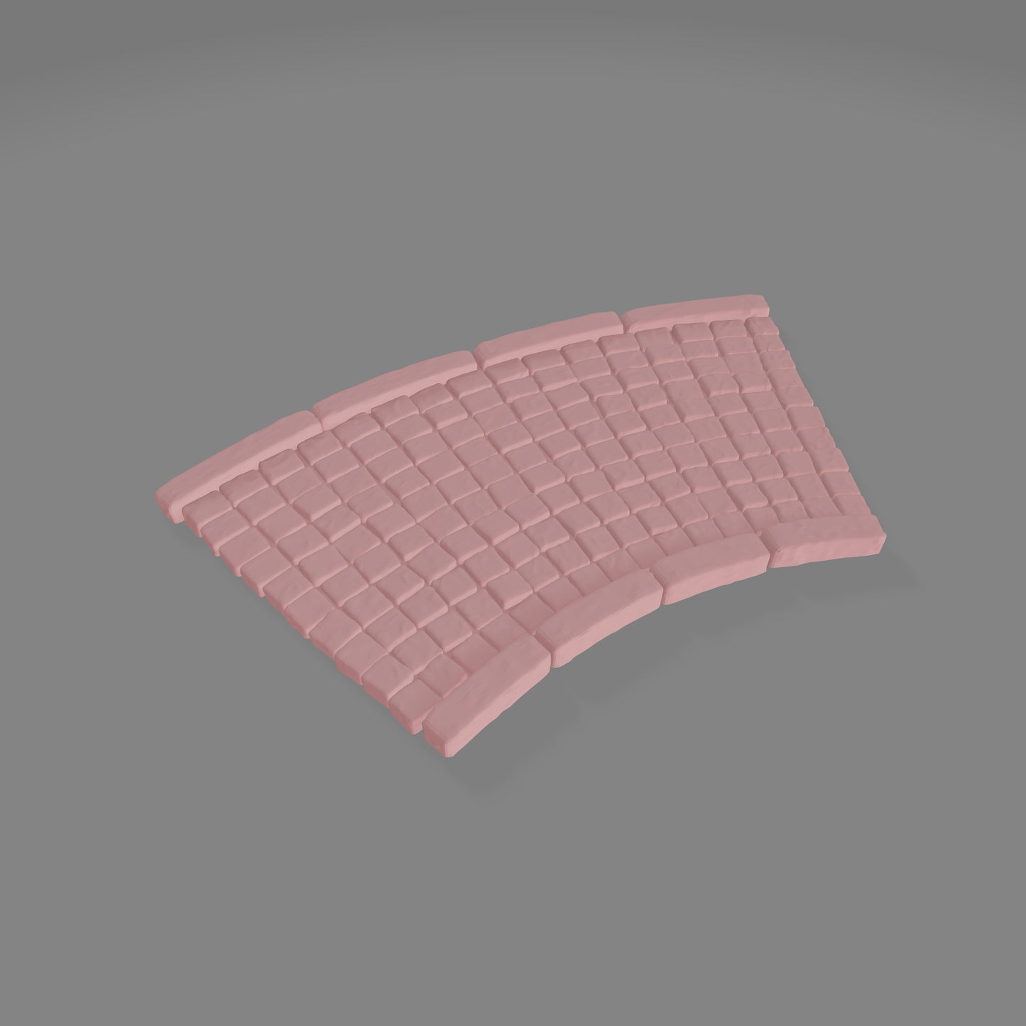 Cobblestone Road Curve x1 - Commissioned