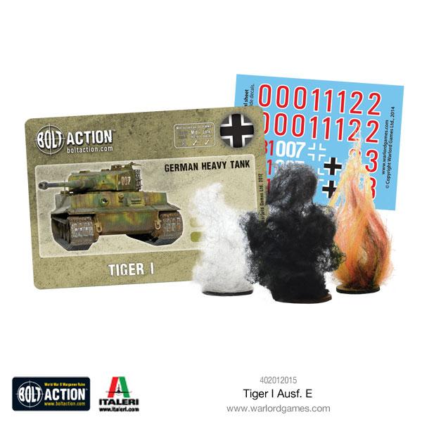 German Tiger I Ausf. E Heavy Tank - Bolt Action