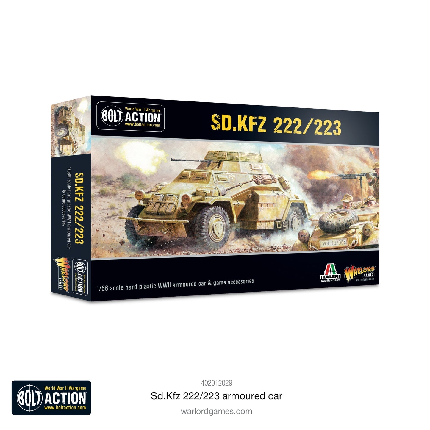 German Sd.Kfz 222/223 Armoured Car - Bolt Action