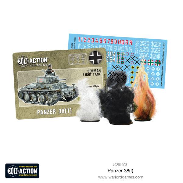 German Panzer 38(t) - Bolt Action