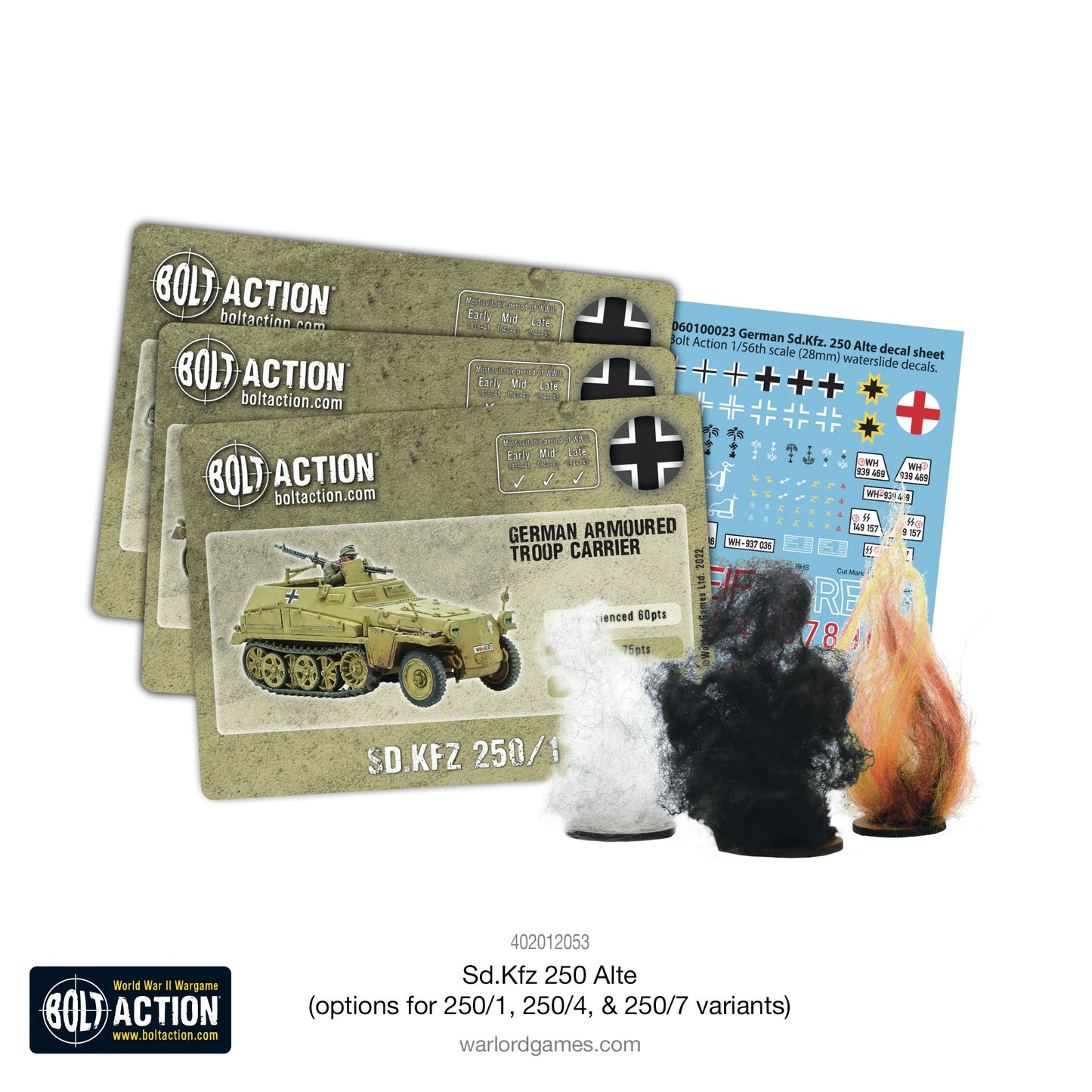 German Sd.Kfz 250 (Alte) (250/1, 250/4, 250/7) - Bolt Action