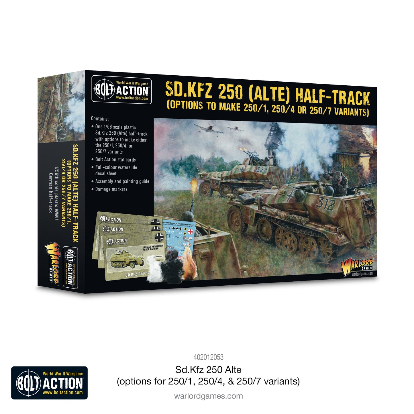 German Sd.Kfz 250 (Alte) (250/1, 250/4, 250/7) - Bolt Action