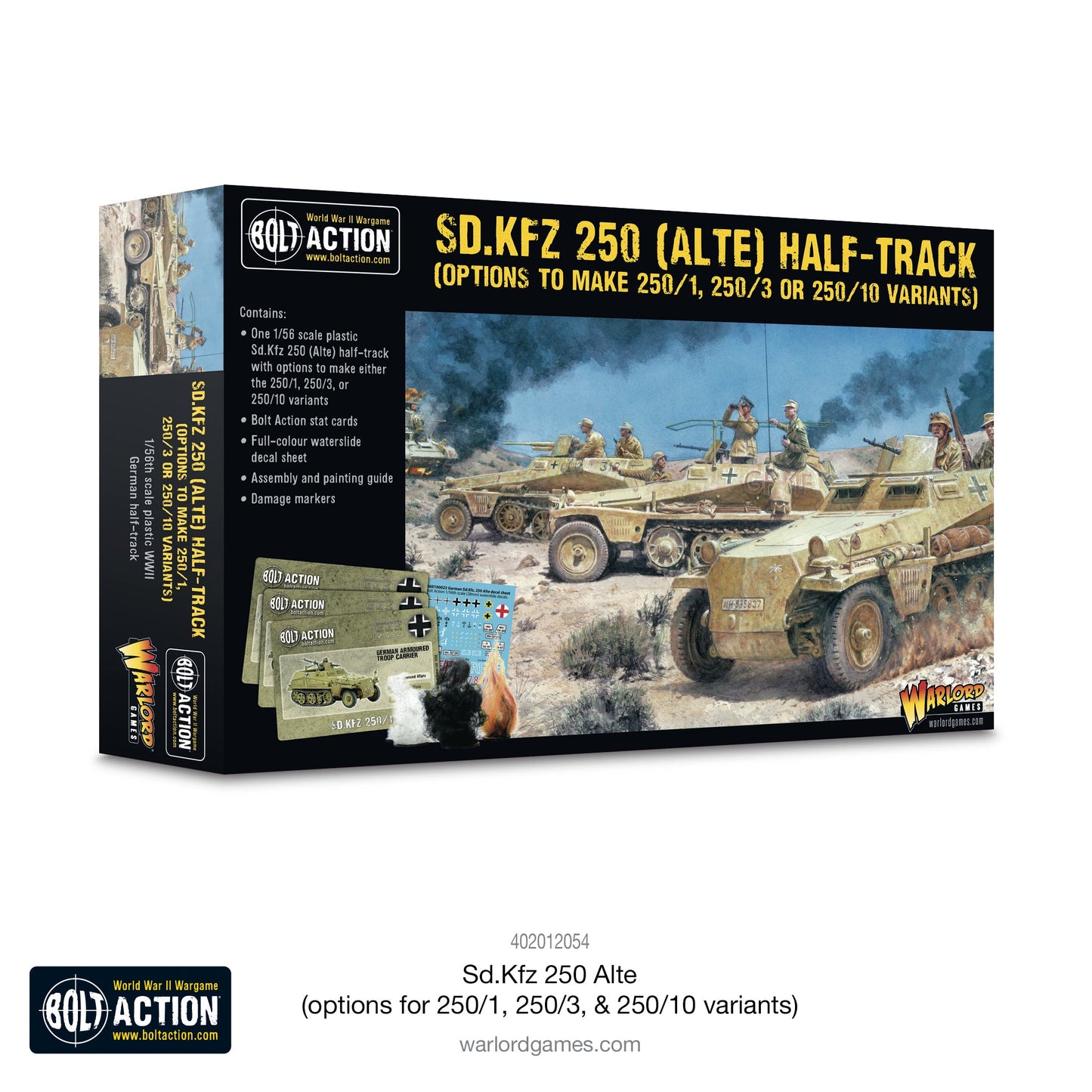 German Sd.Kfz 250 (Alte) (250/1, 250/3, 250/10) - Bolt Action