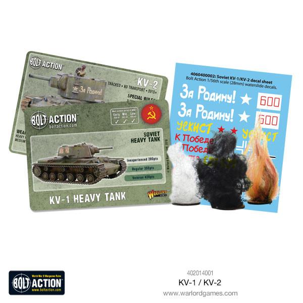 Soviet KV 1/2 Heavy Tank - Bolt Action