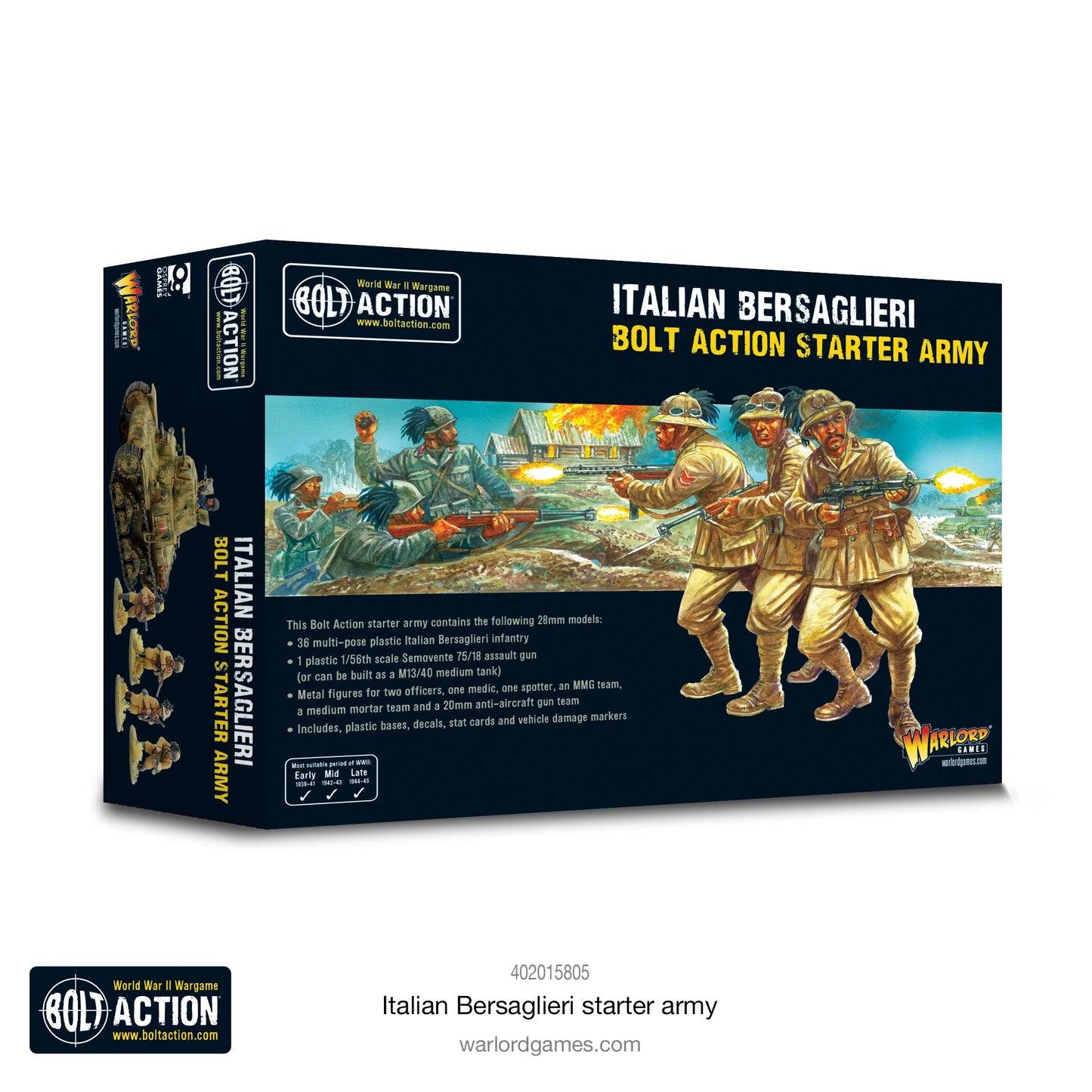 Italian Bersaglieri Starter Army - Bolt Action