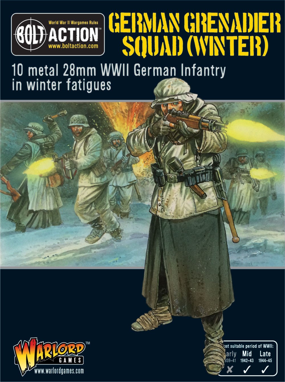 German Grenadiers Winter - Bolt Action