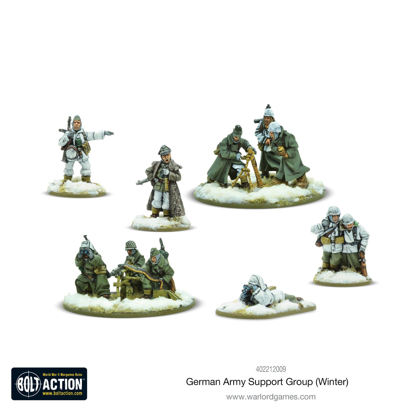 German Army Support Group Winter - Bolt Action