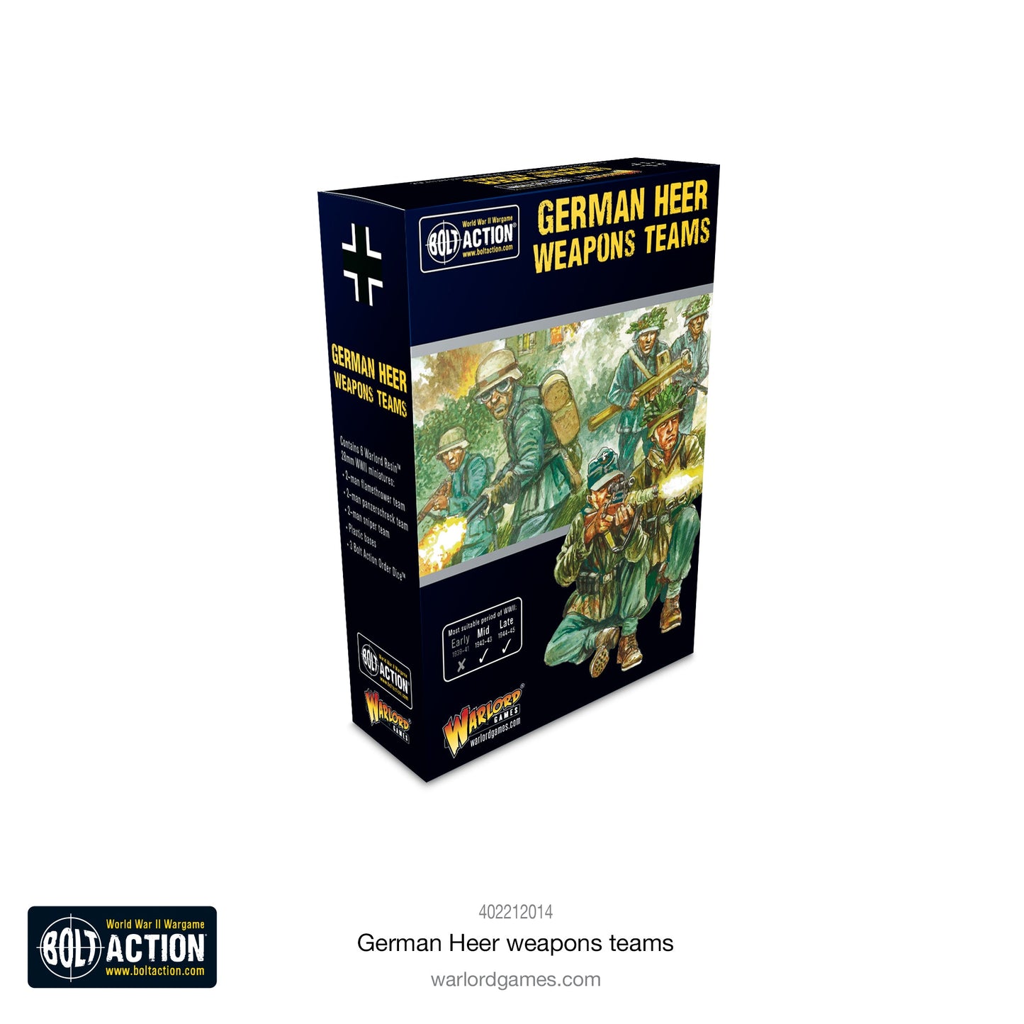 German Heer weapons teams - Bolt Action