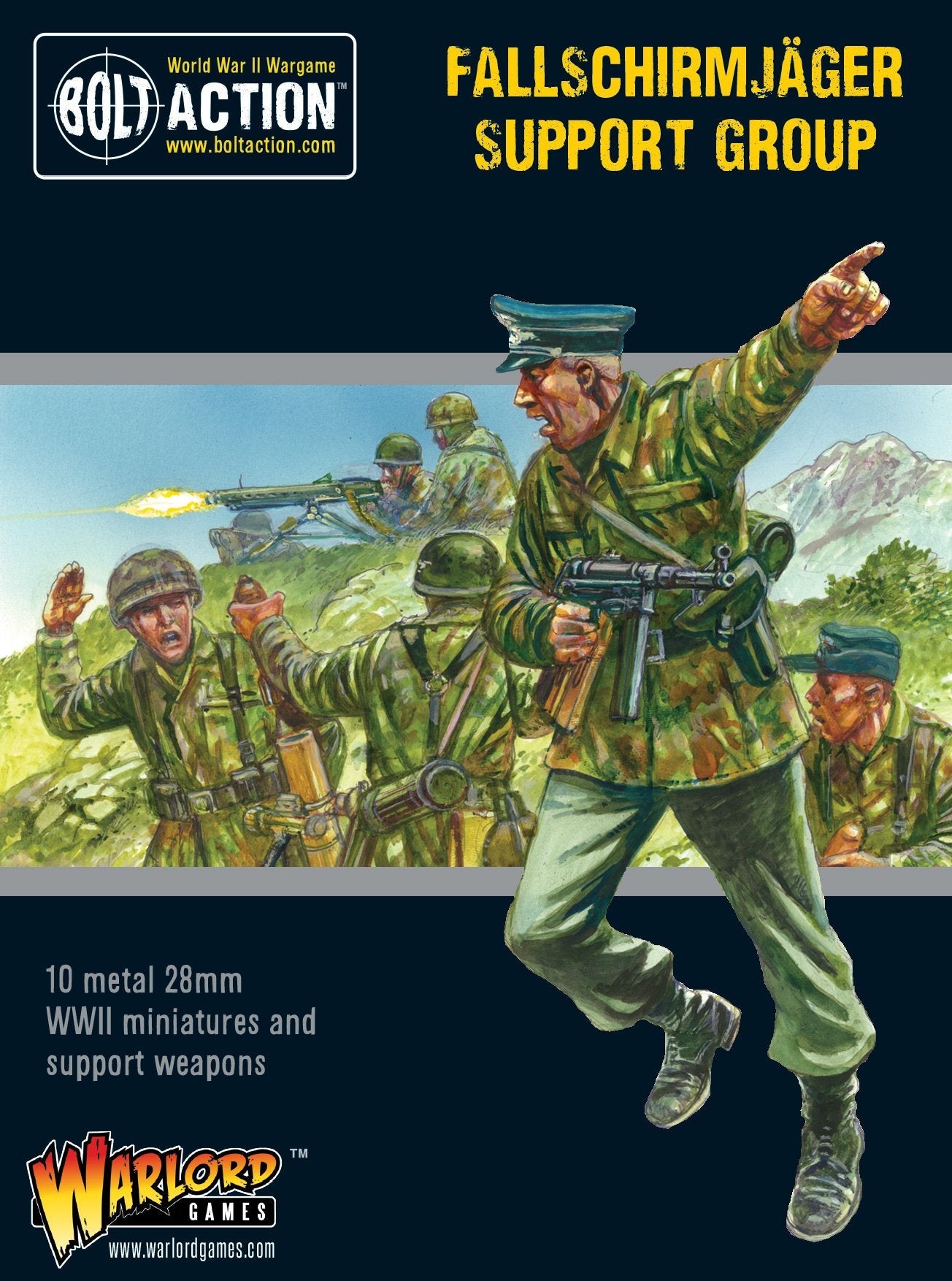 German Fallschirmjäger Support Group - Bolt Action