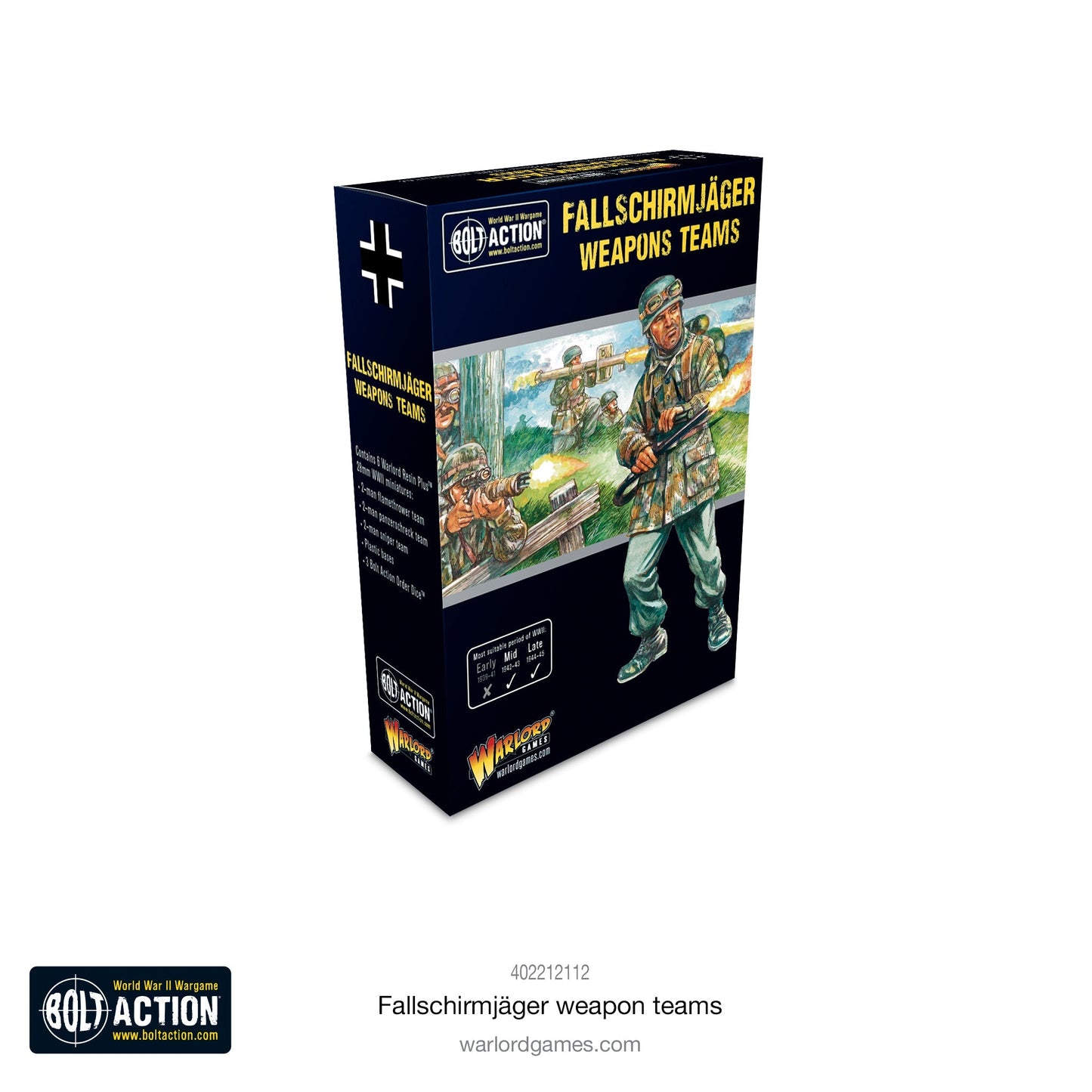 German Fallschirmjäger Weapons Teams - Bolt Action