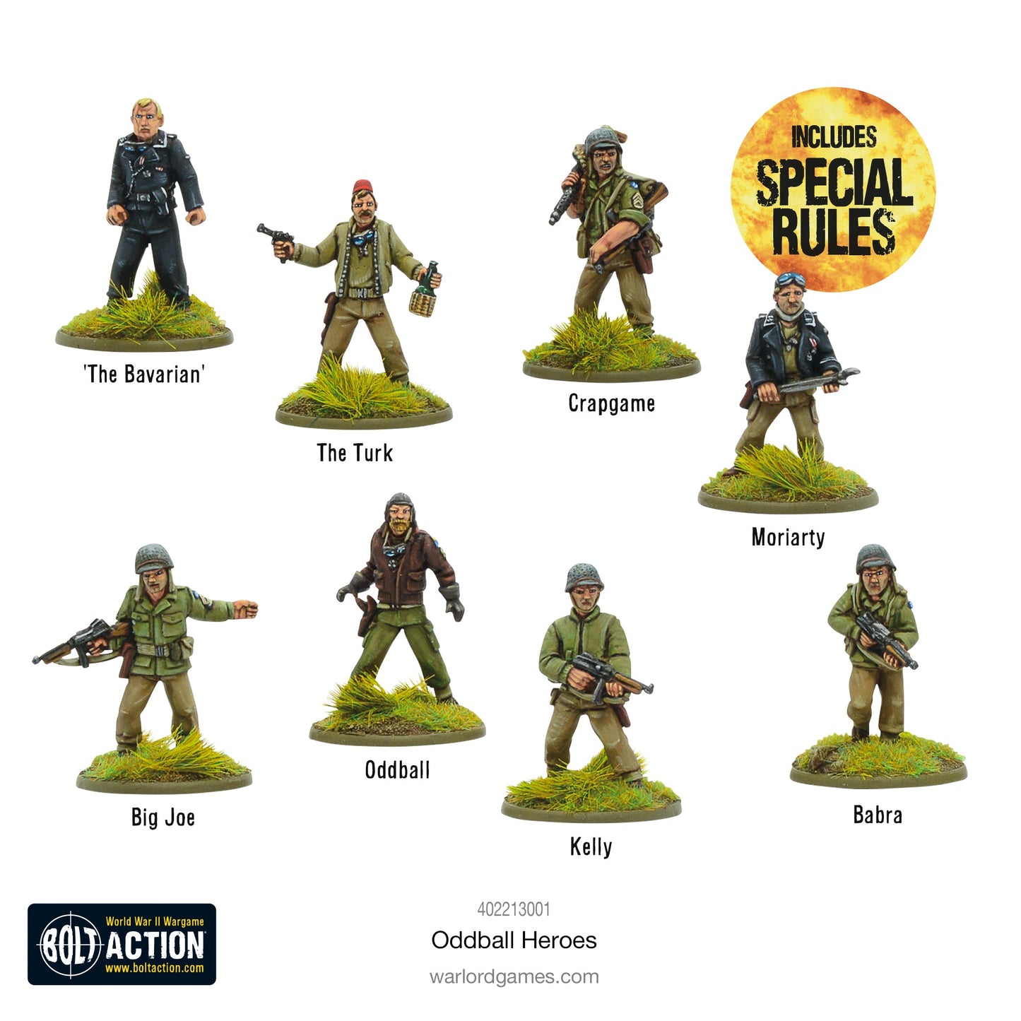 Oddball Heroes - Bolt Action