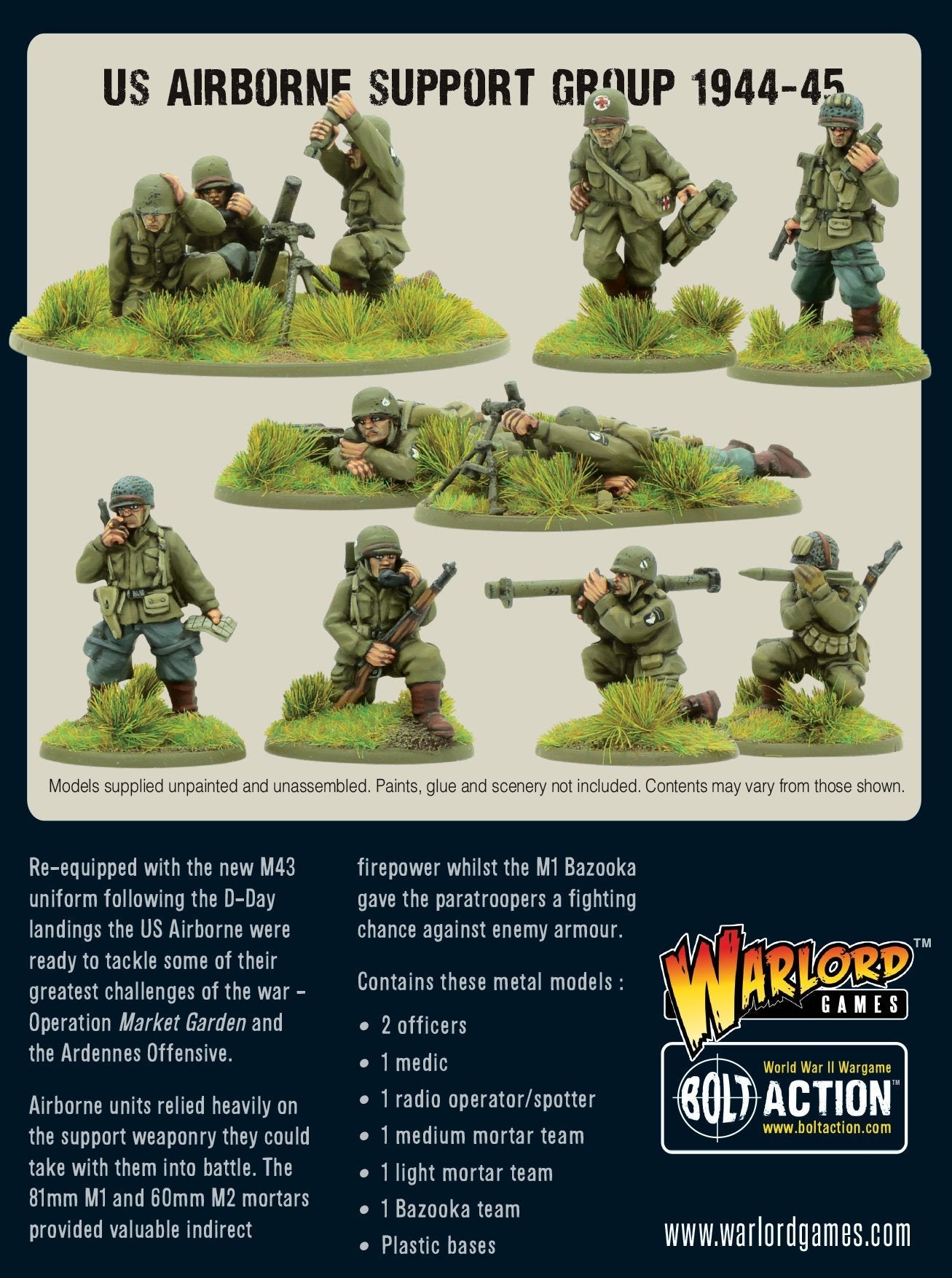 US Airborne Support Group '44-'45
