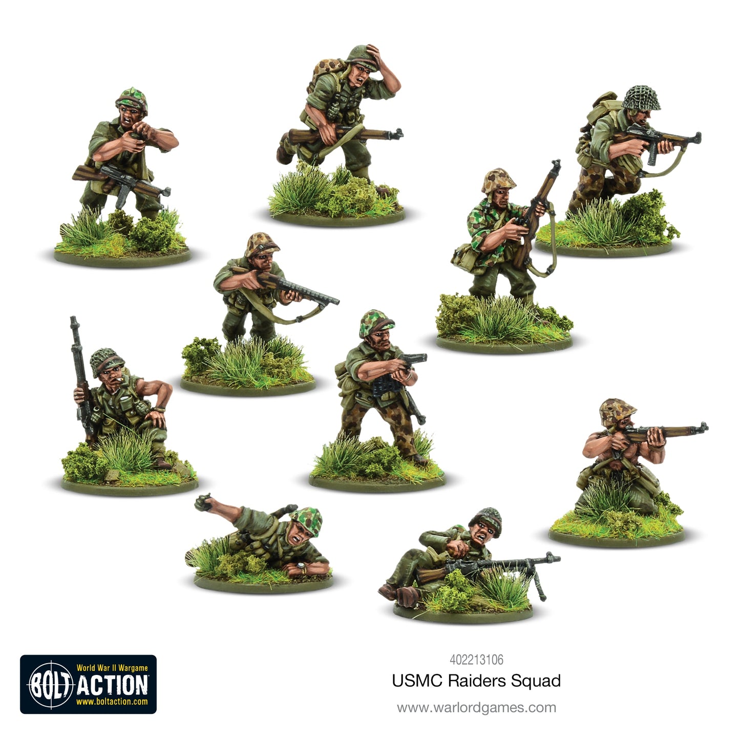 US Marine Raider squad - Bolt Action