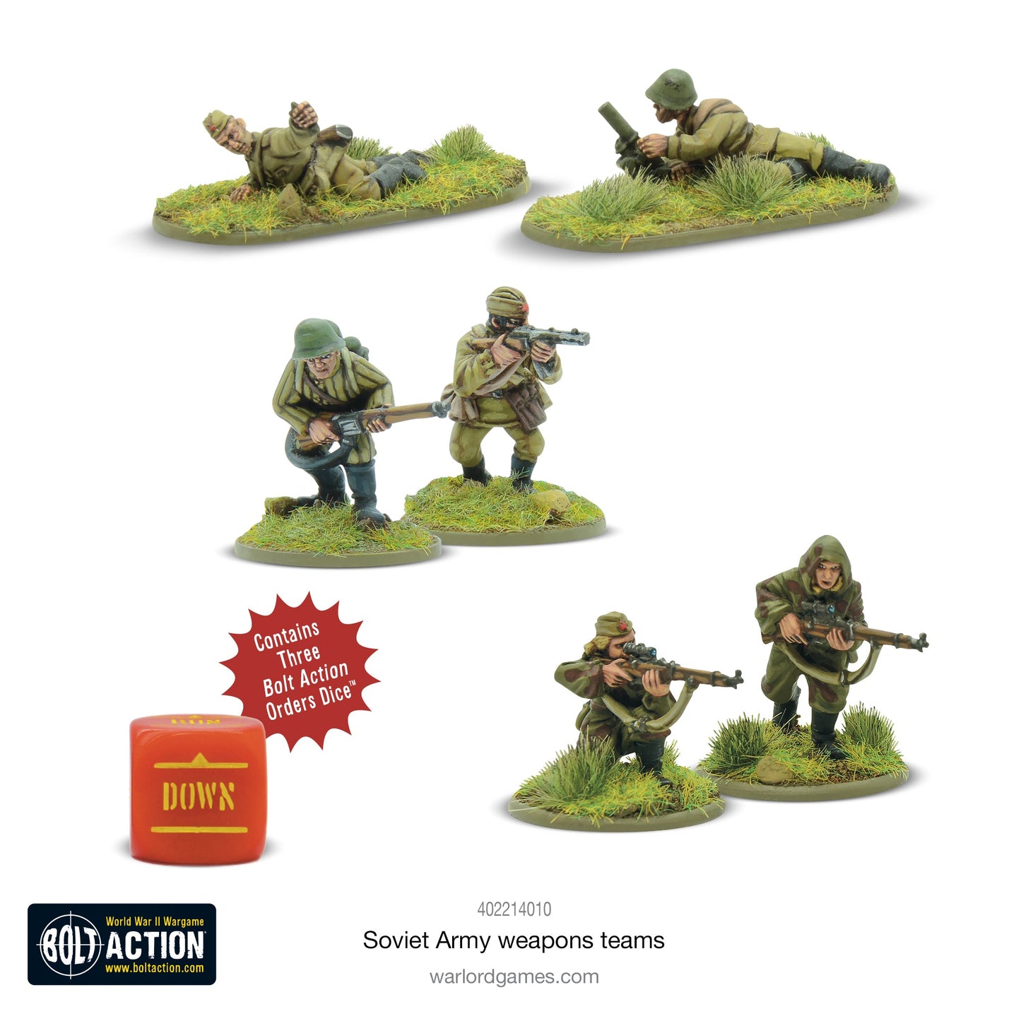 Soviet Weapons Teams - Bolt Action
