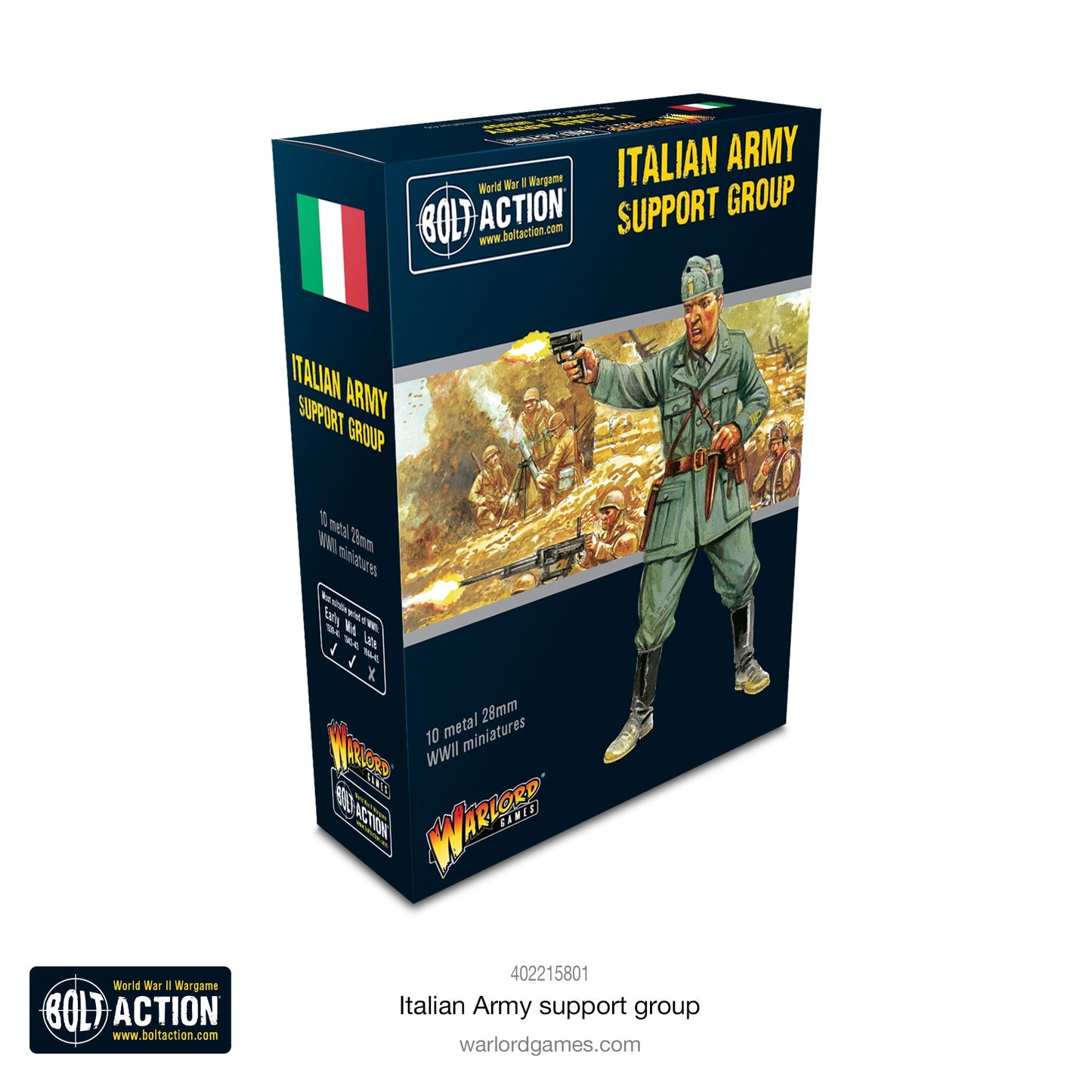 Italian Army Support Group - Bolt Action