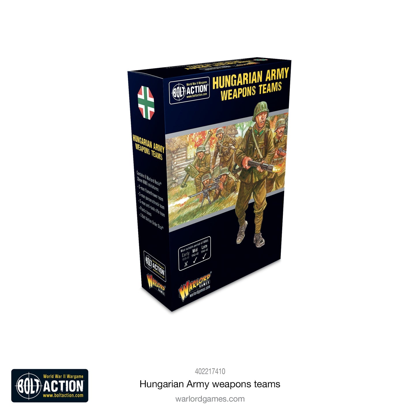 Hungarian Army Weapons Teams - Bolt Action