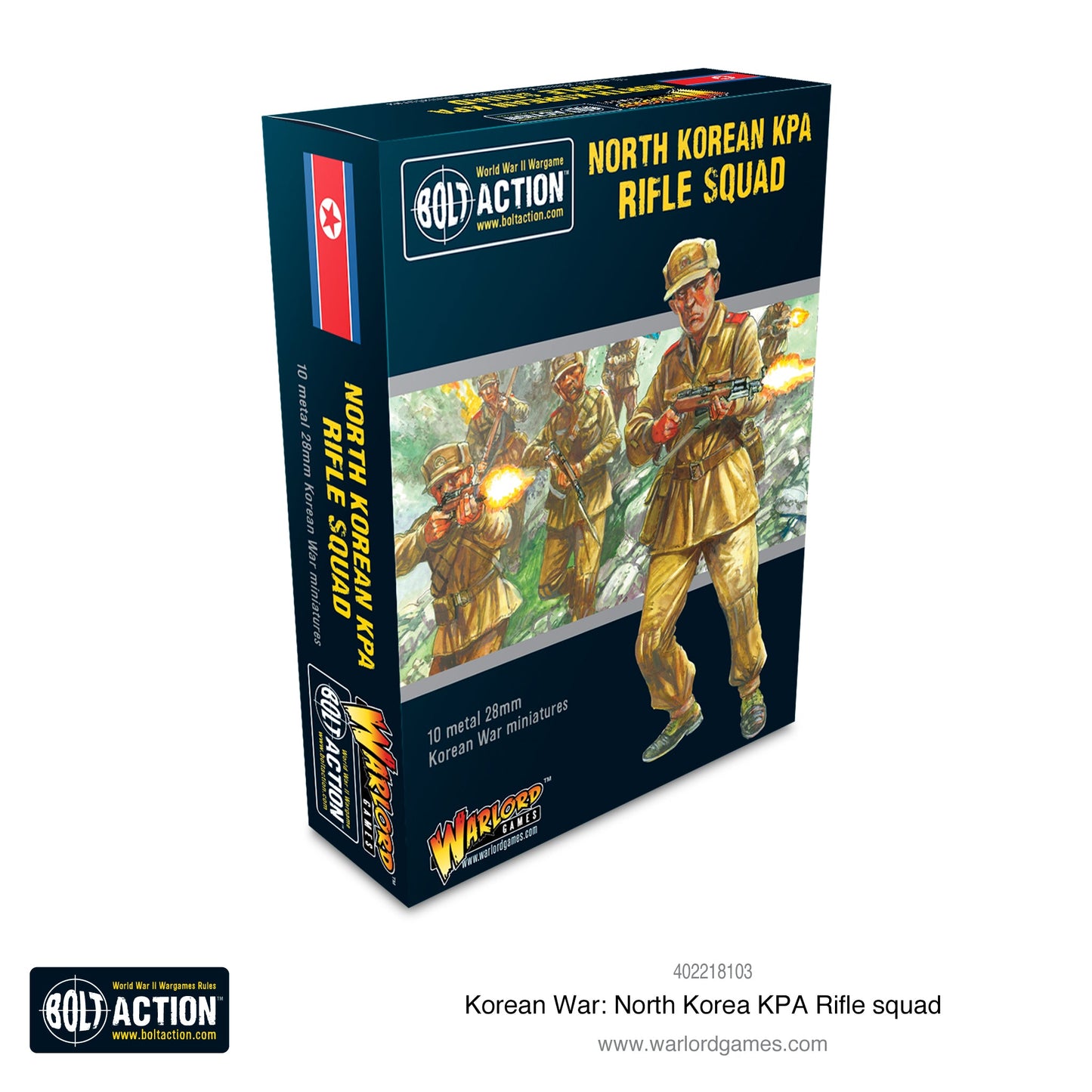 North Korean KPA Rifle Squad - Bolt Action