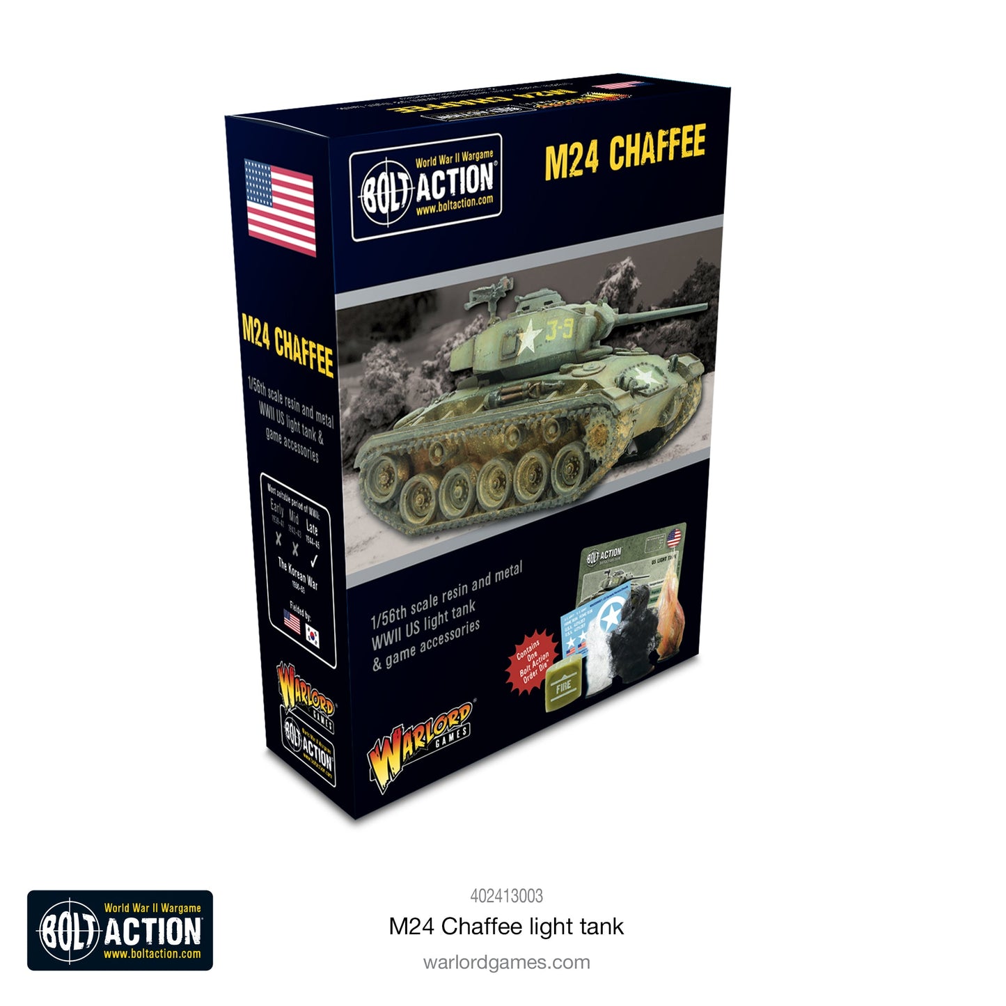 US M24 Chaffee Light Tank - Bolt Action