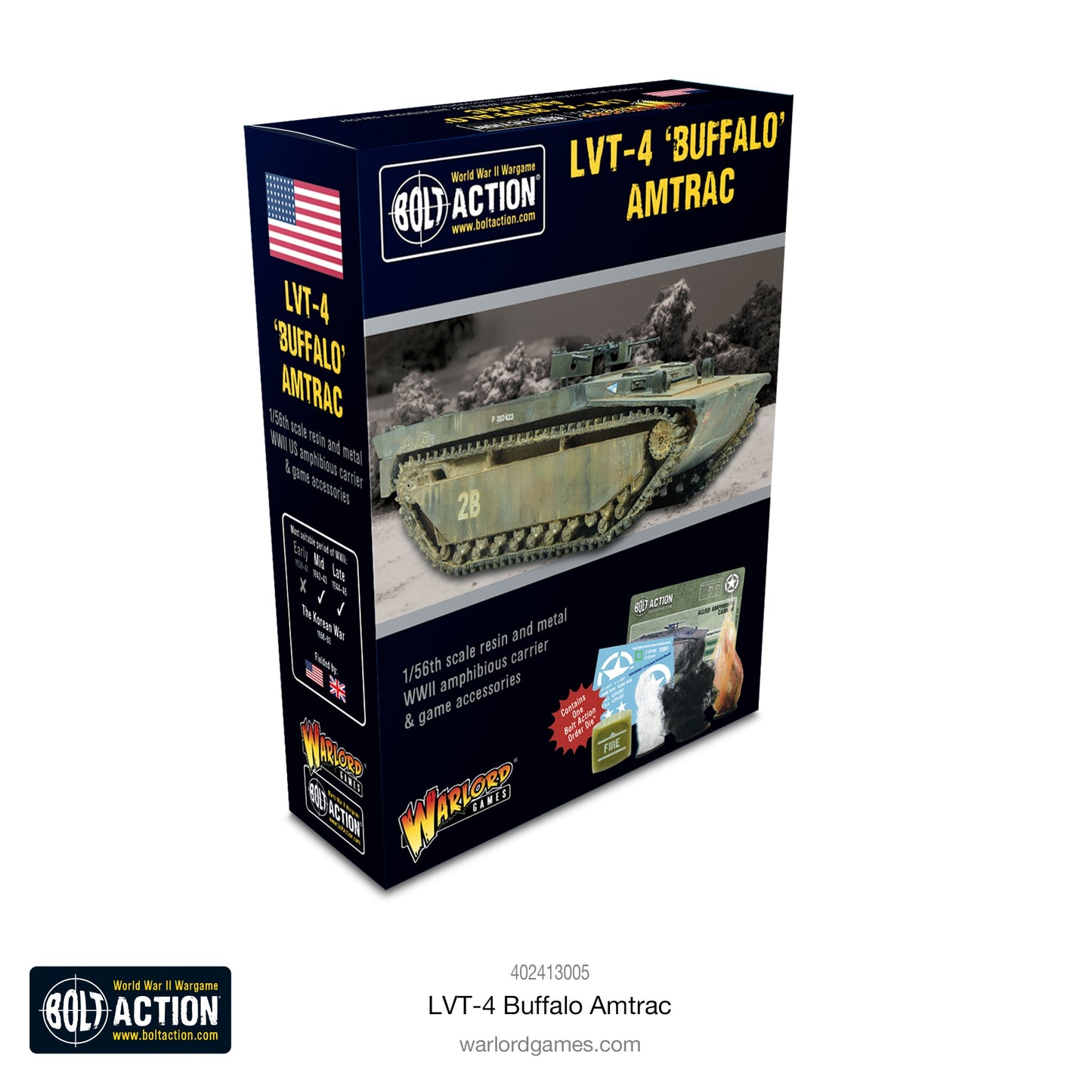 US LVT-4 "Buffalo" Amtrac - Bolt Action