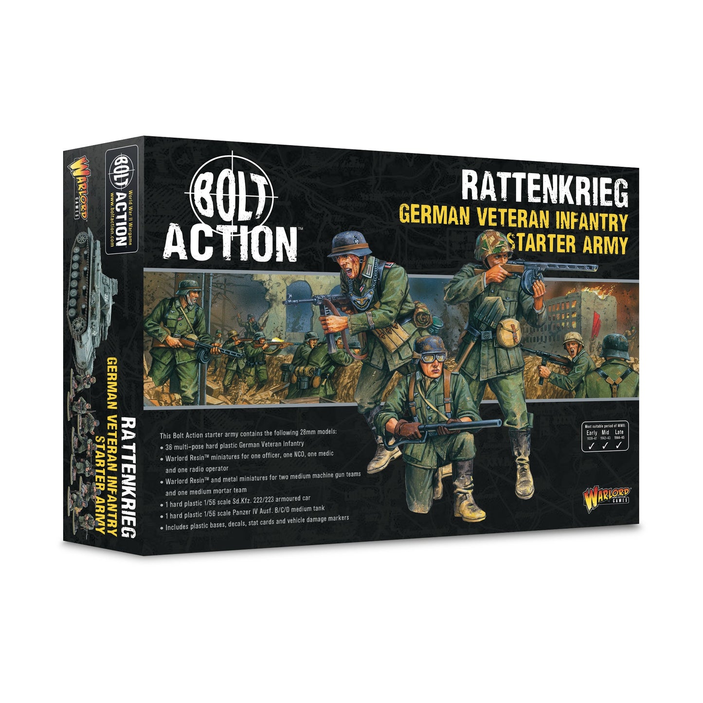 German Rattenkrieg Veterans Infantry Starter Army - Bolt Action