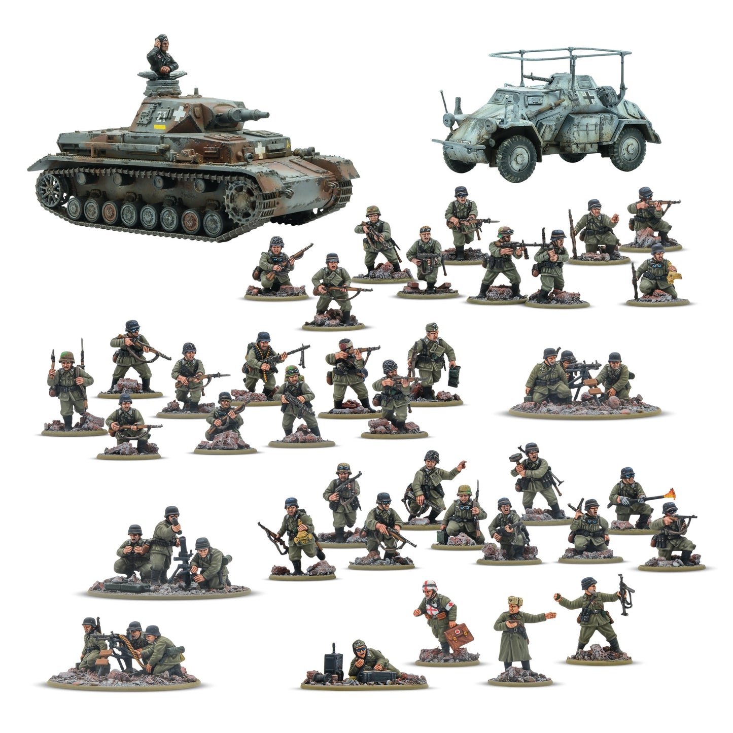 German Rattenkrieg Veterans Infantry Starter Army - Bolt Action