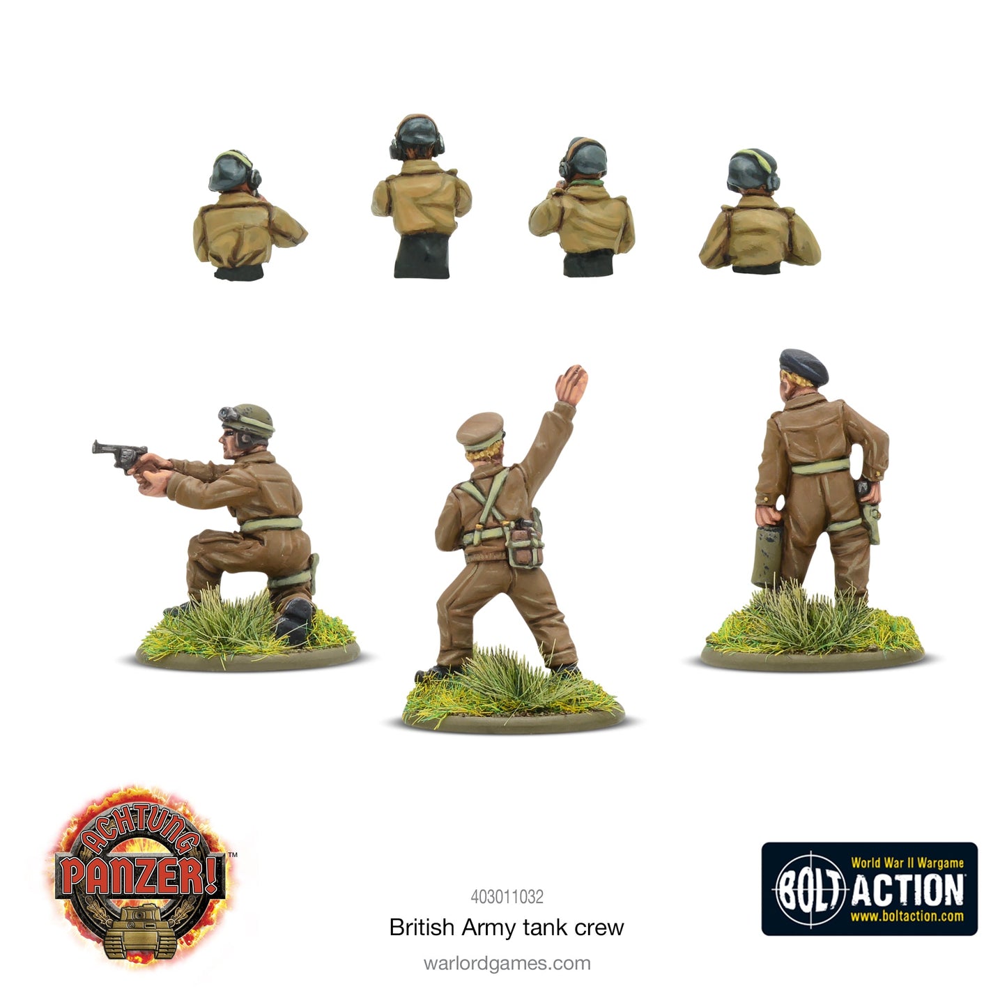 Achtung, Panzer! British Army tank crew