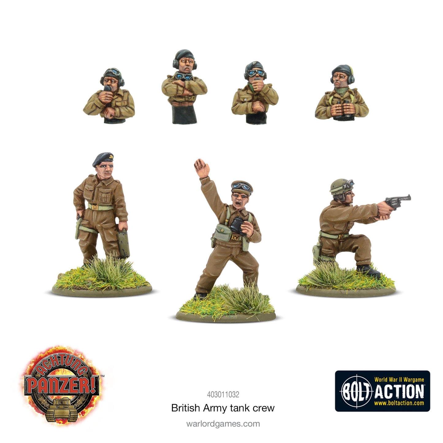 Achtung, Panzer! British Army tank crew