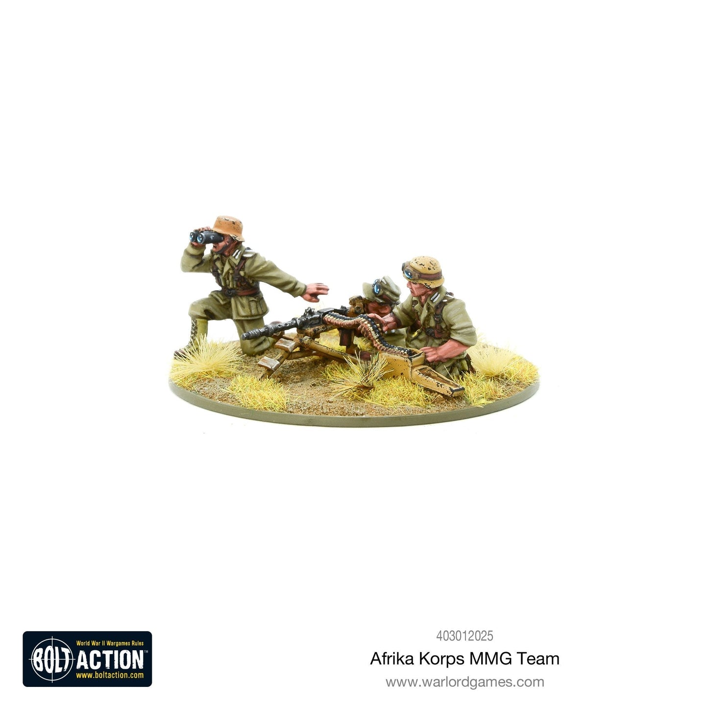 German Afrika Korps MMG Team - Bolt Action