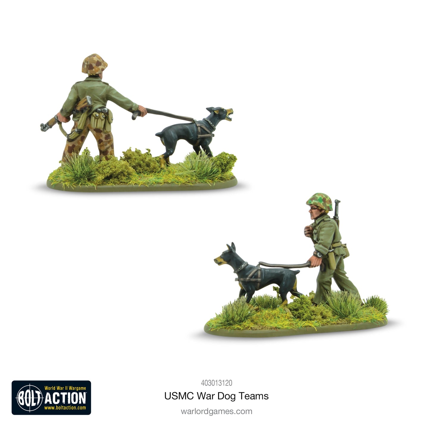 US Marine War Dog Team - Bolt Action