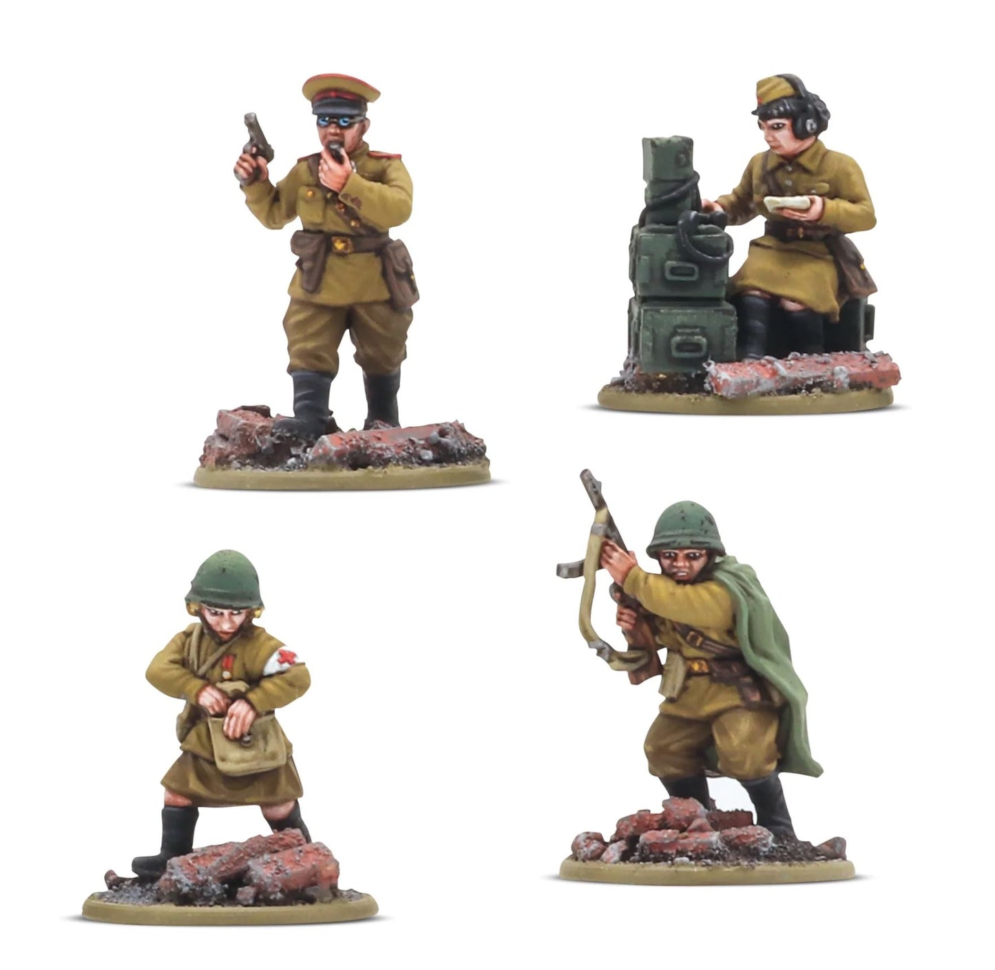 Soviet Army heavy weapons platoon - Bolt Action