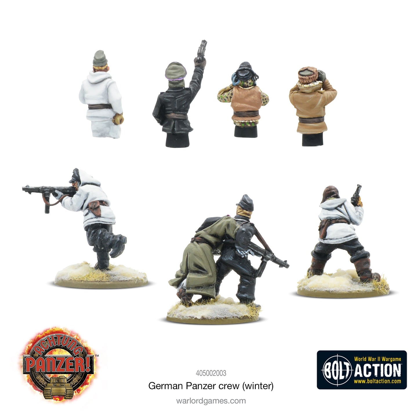 Achtung, Panzer! German Panzer Crew (Winter)