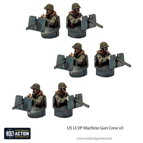 US LCVP Machine Gun Crew - Bolt Action