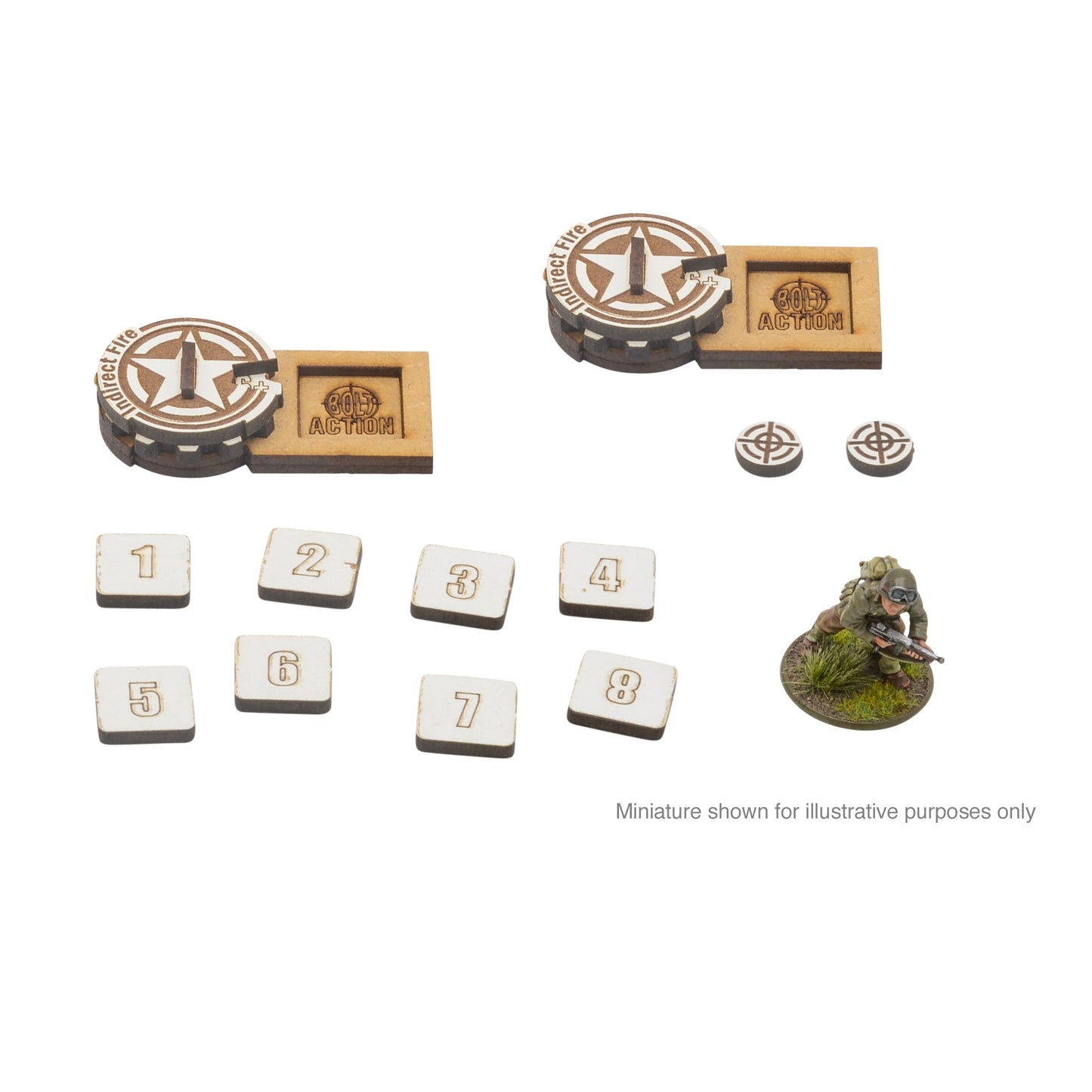 Bolt Action Artillery Zeroing Markers - US