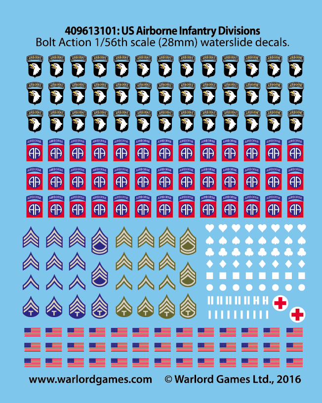 US Airborne Transfer - Bolt Action Decal