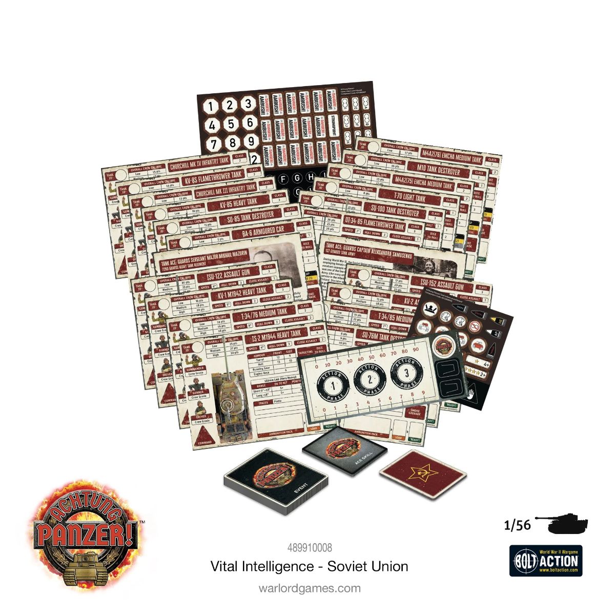 Achtung, Panzer! Soviet Card bundle