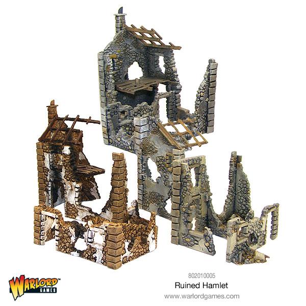 Ruined Hamlet - Warlord Games/Bolt Action
