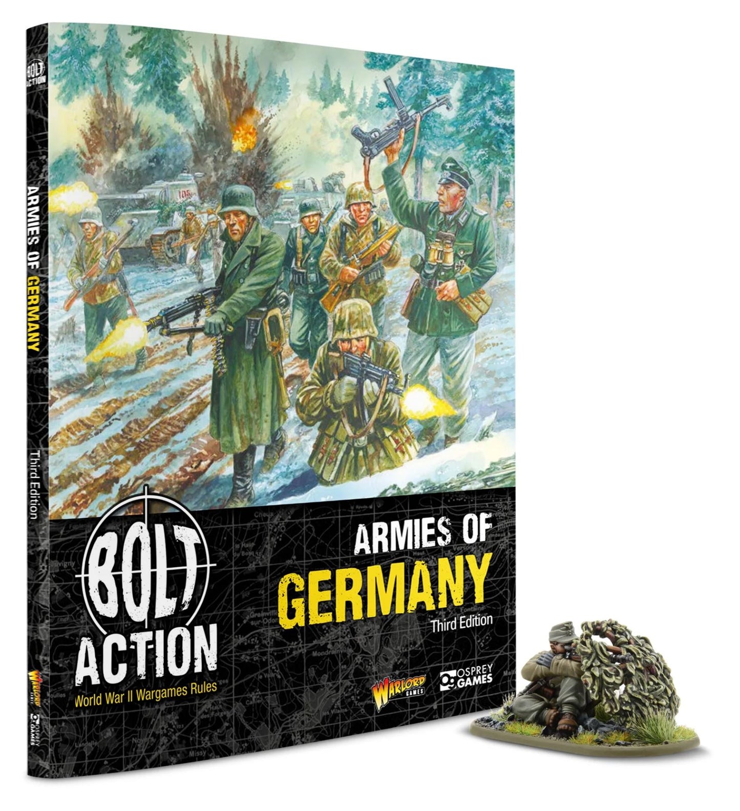 Bolt Action V3 Armies of Germany w. Joseph Sepp Allerberger - New