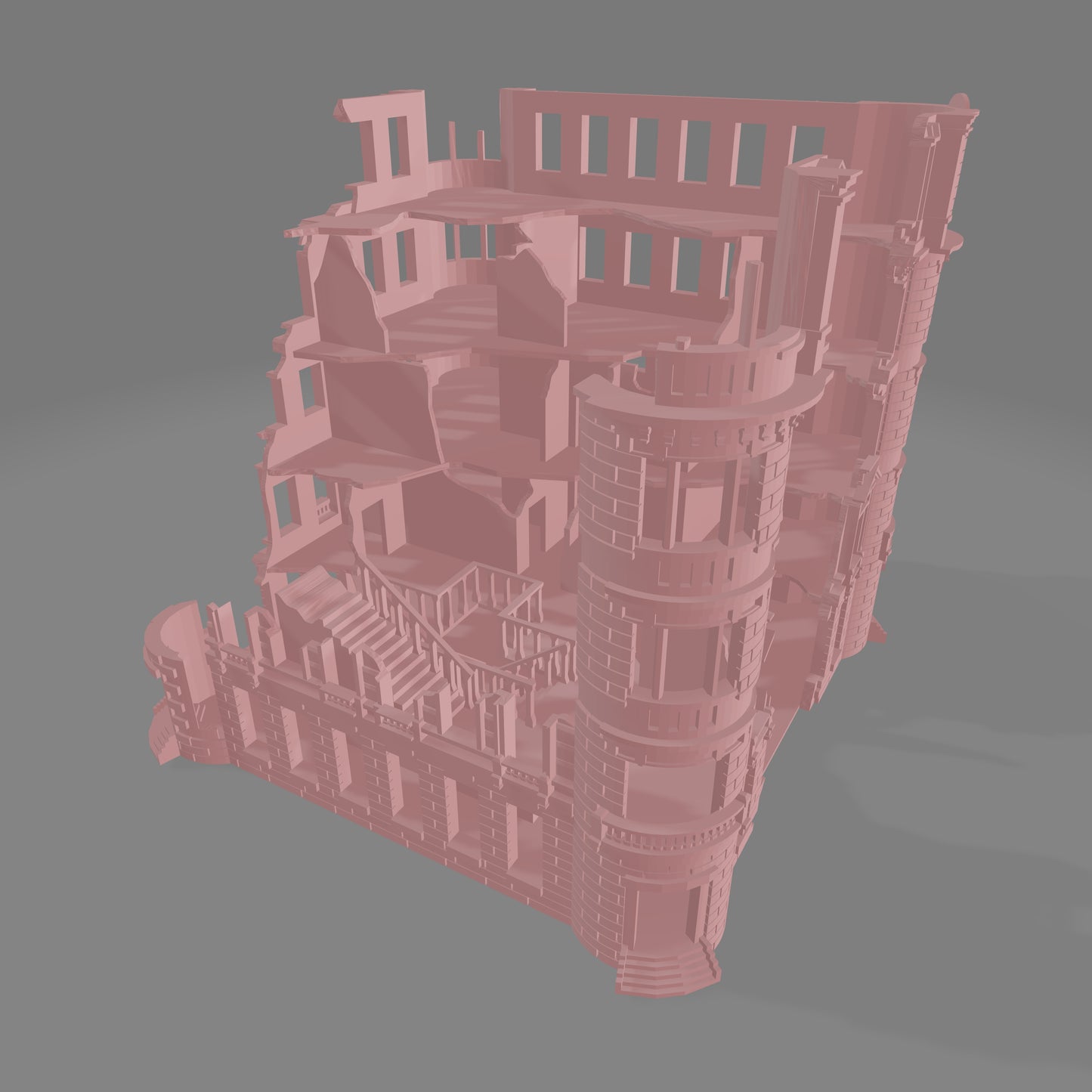 Leningrad Department Store Ruin - Commissioned