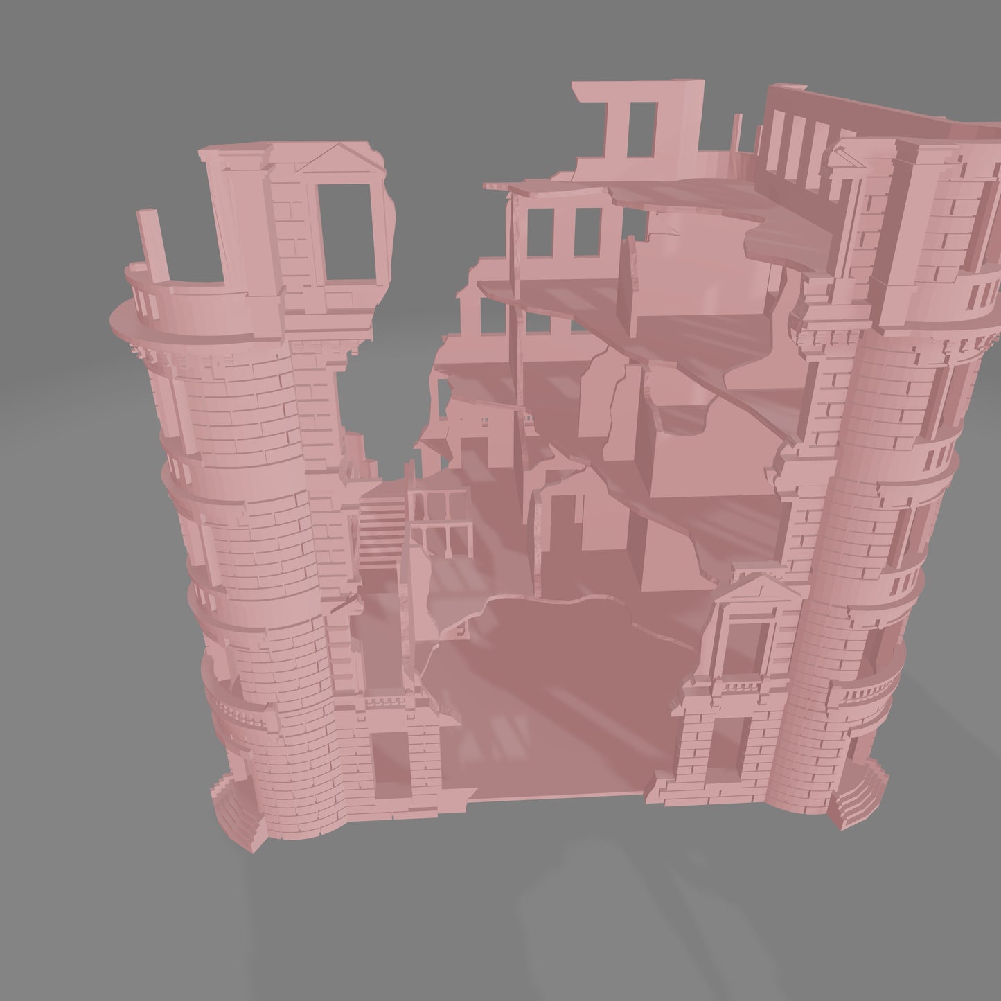 Leningrad Department Store Ruin - Commissioned
