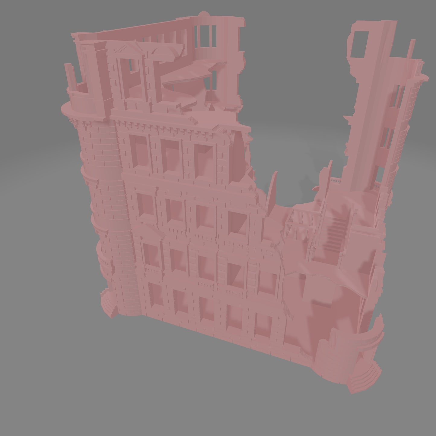 Leningrad Department Store Ruin - Commissioned