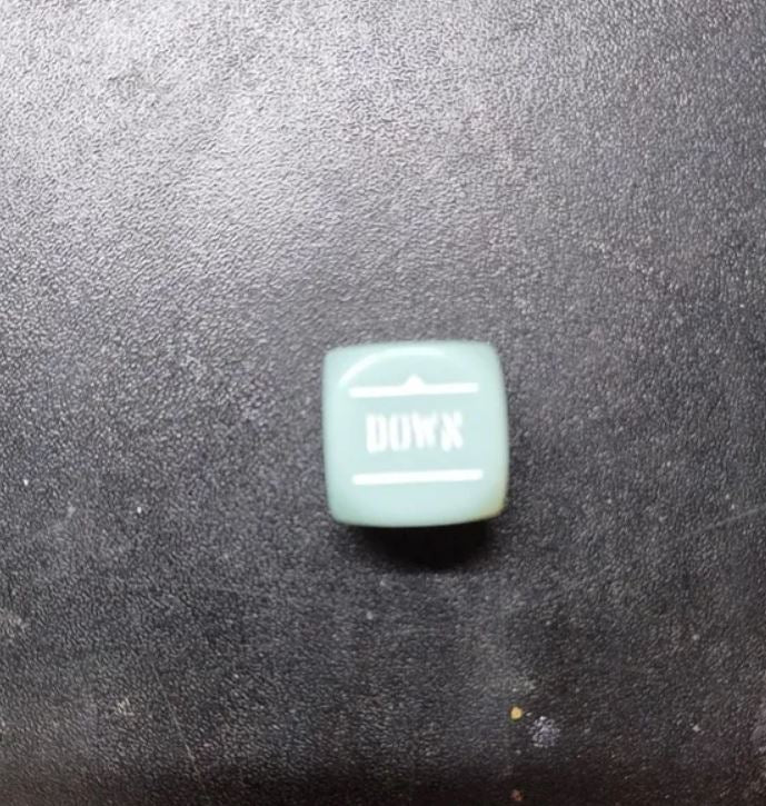 Bolt Action Orders Dice x1 - Blue - Used