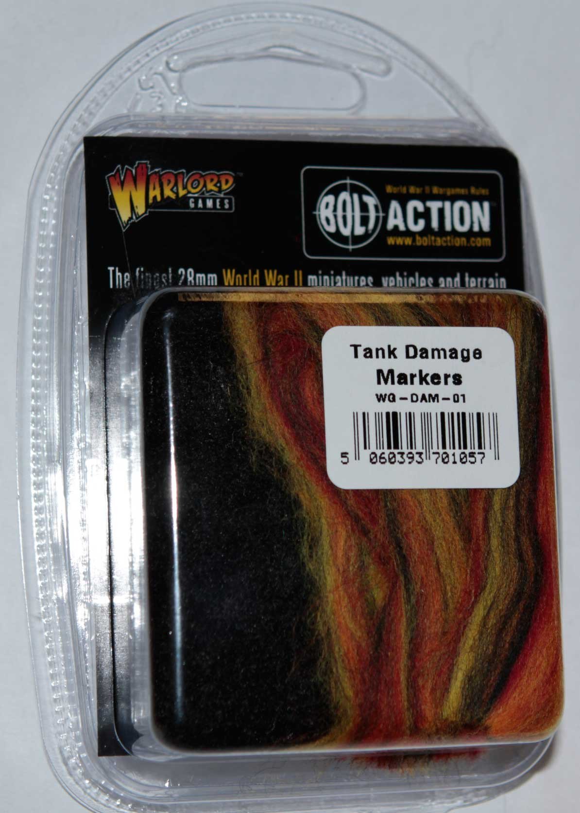 Bolt Action Tank Damage Markers