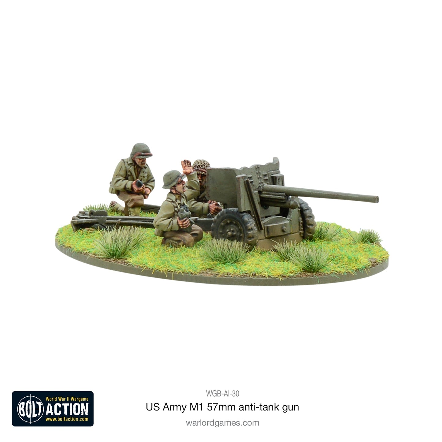 US Army M1 57mm ATG - Bolt Action