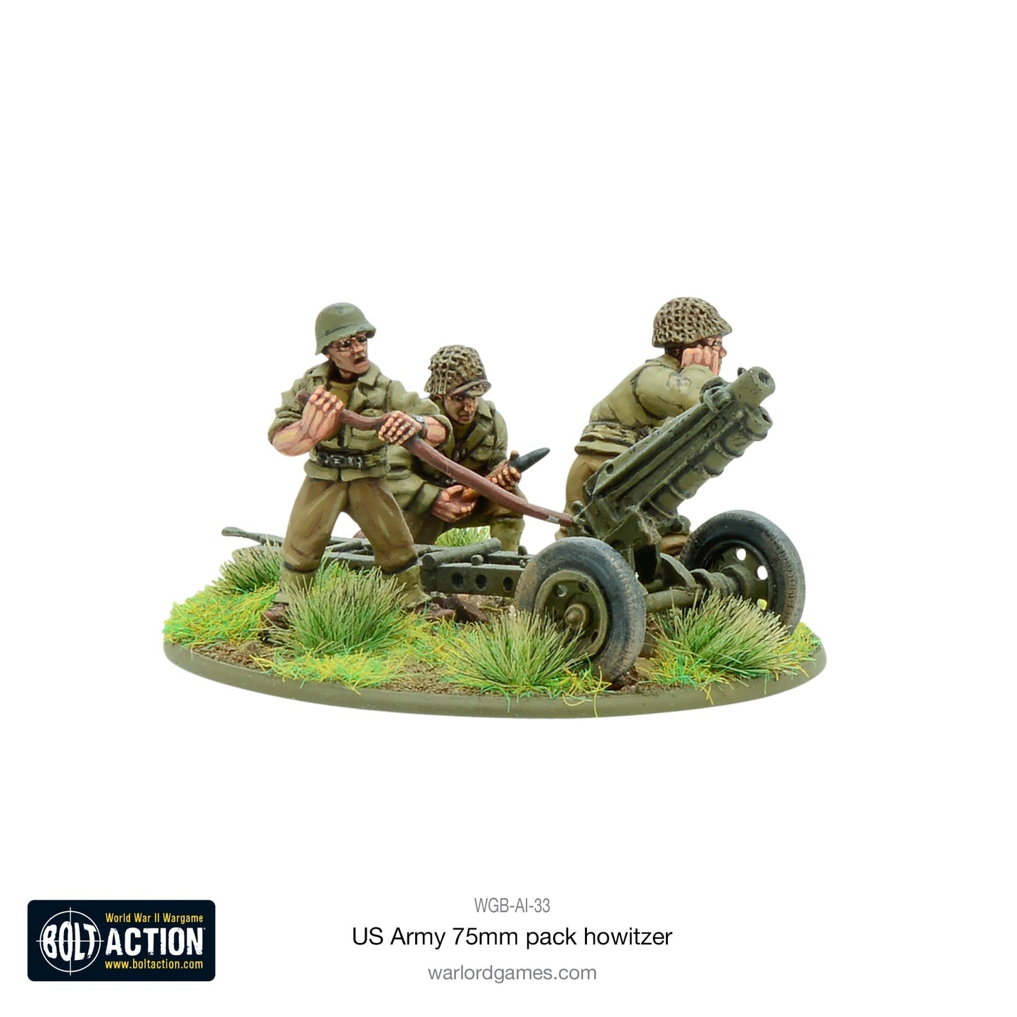 US Army 75mm Pack Howitzer - Bolt Action