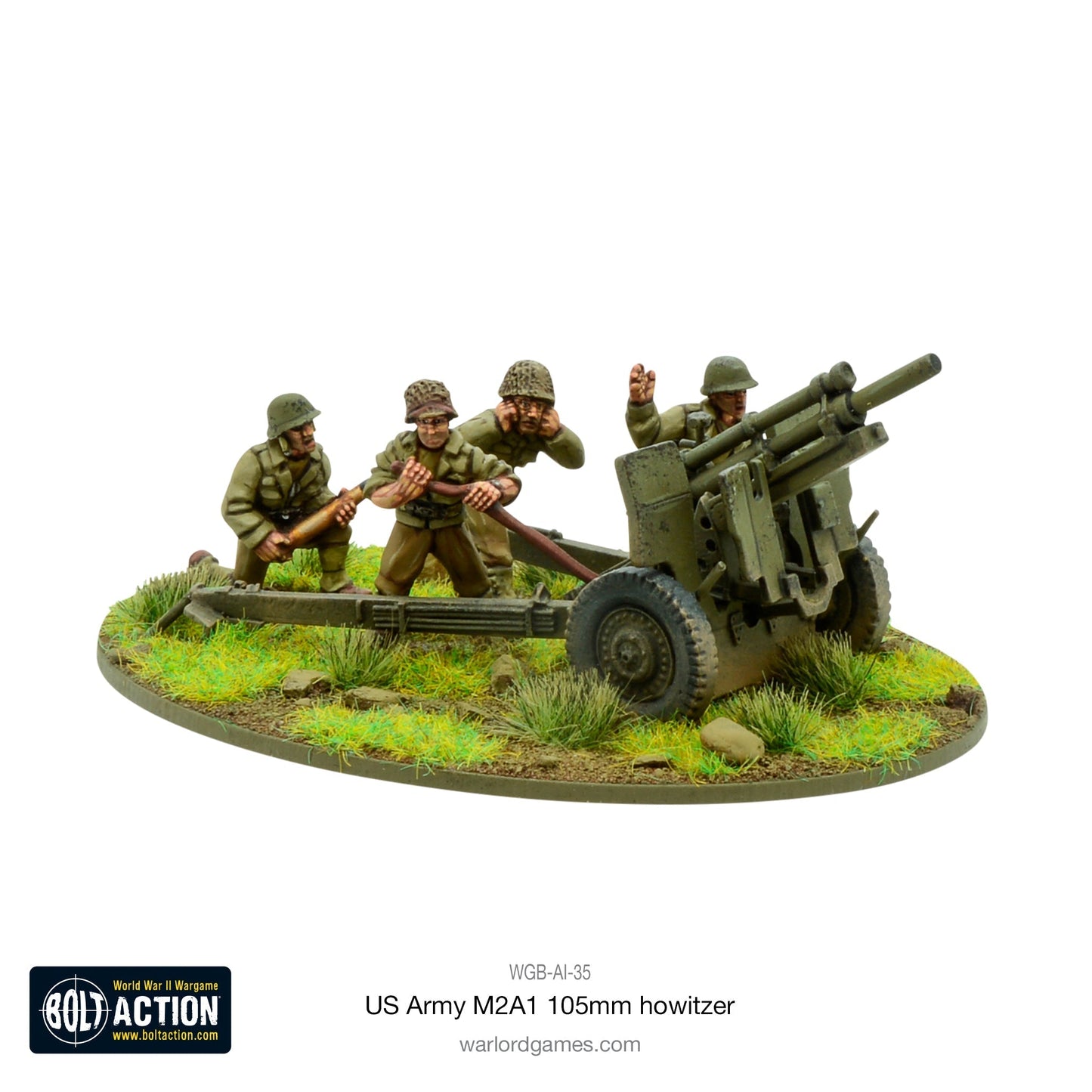 US Army M2A1 105mm Howitzer - Bolt Action