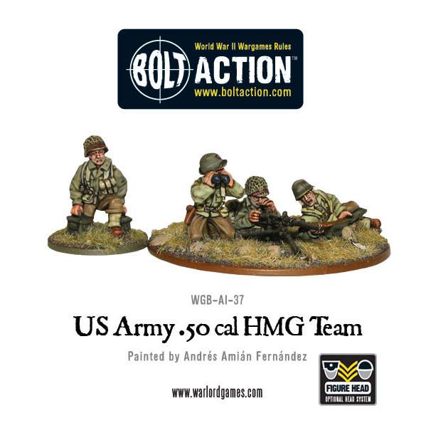 US Army 50 Cal HMG Team - Bolt Action