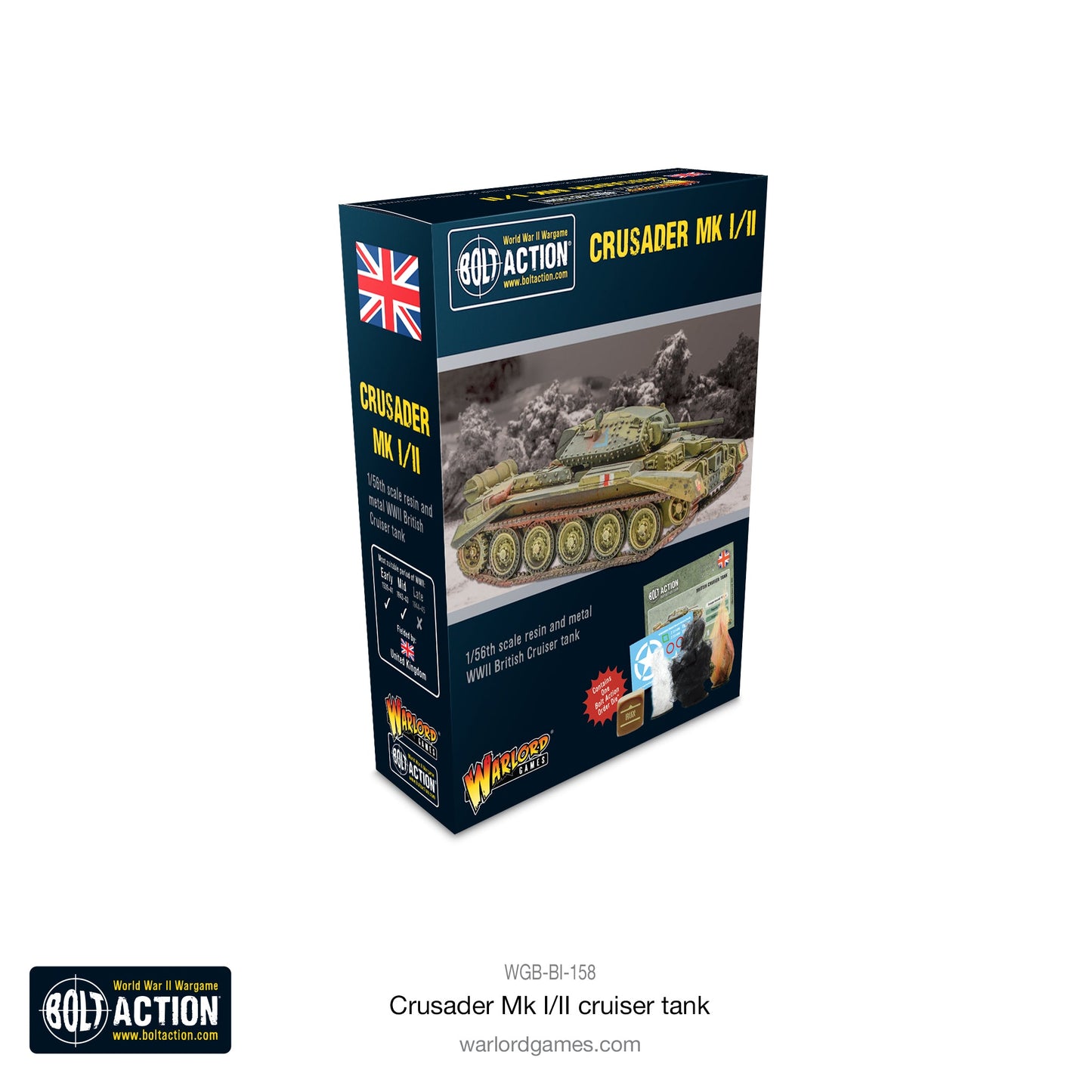 British Crusader Mk. I/II - Bolt Action