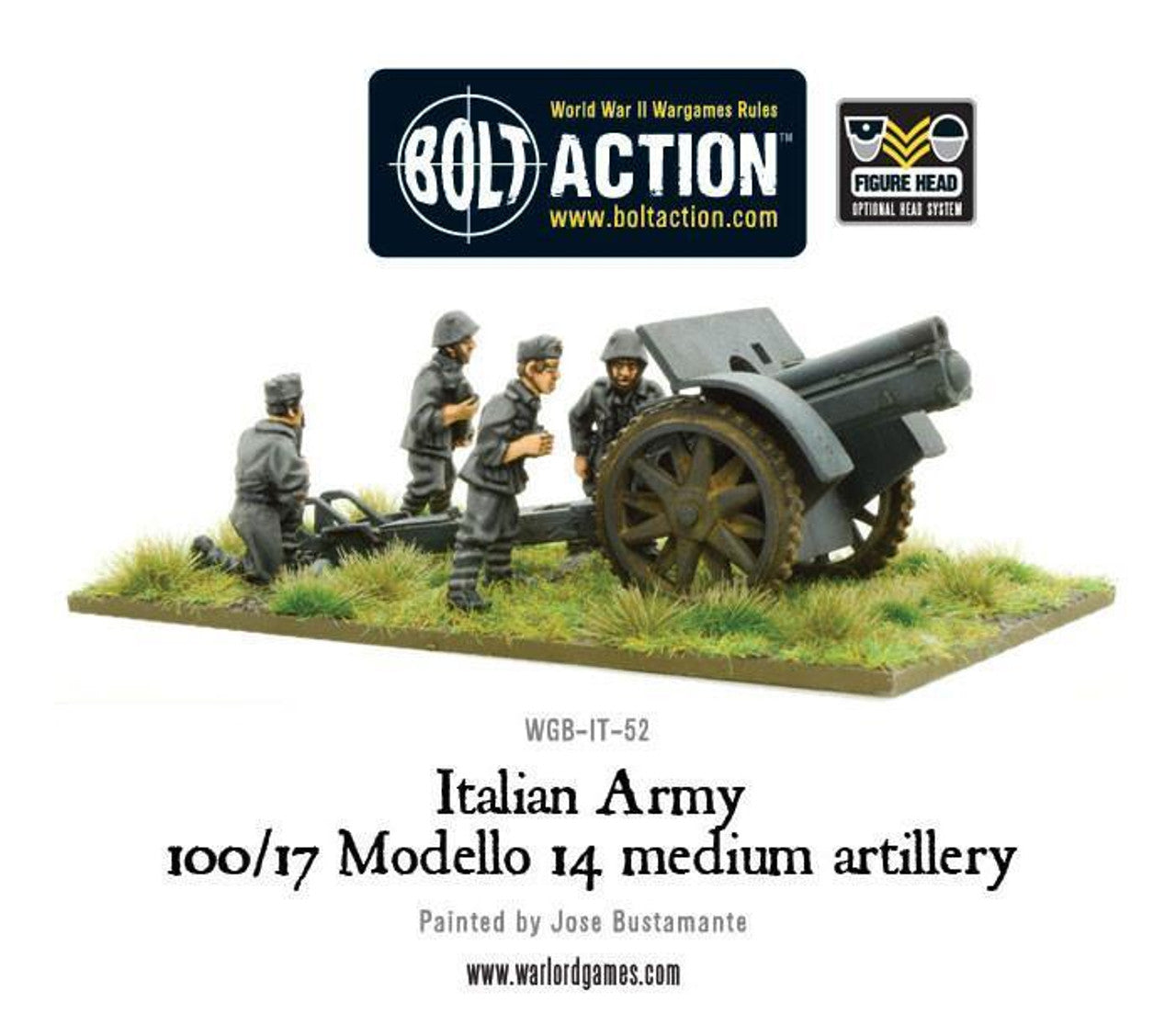 Italian Army 100/17 Modello 14 medium artillery - Bolt Action