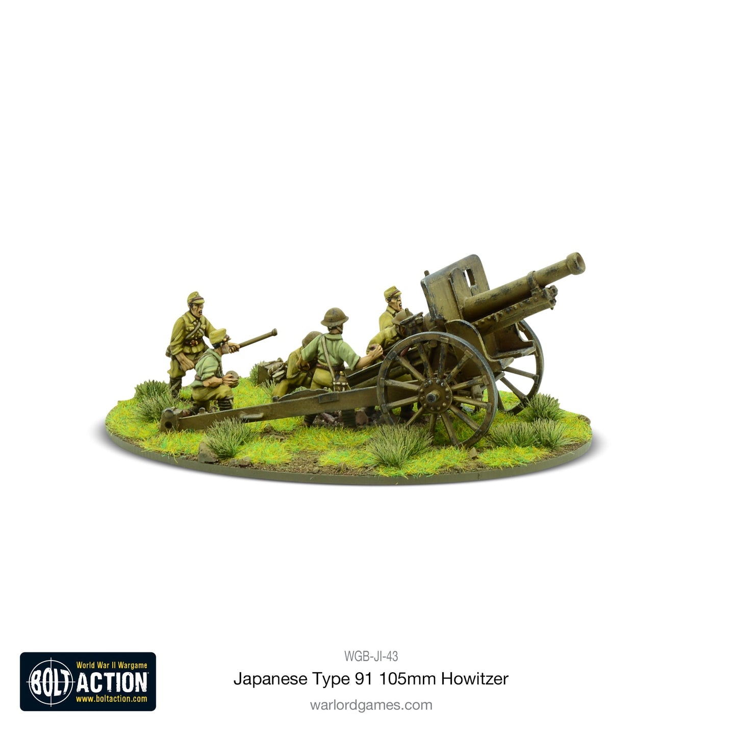 Japanese Type 91 105mm Howitzer - Bolt Action