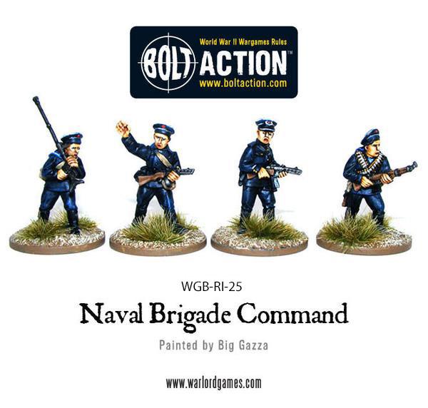 Soviet Naval Brigade Command - Bolt Action